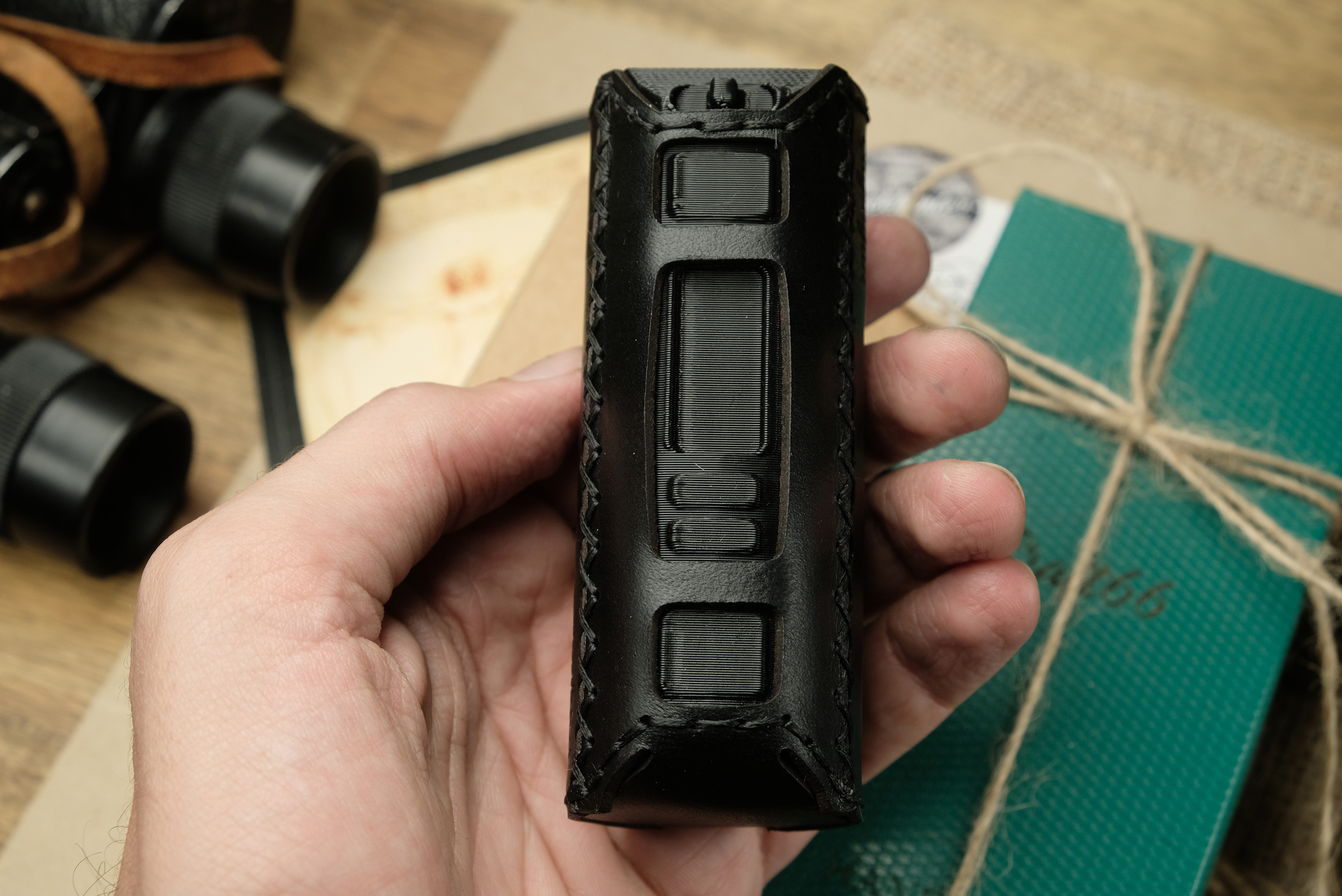 voopoo ARGUS xt deri kılıf leather case 1-010