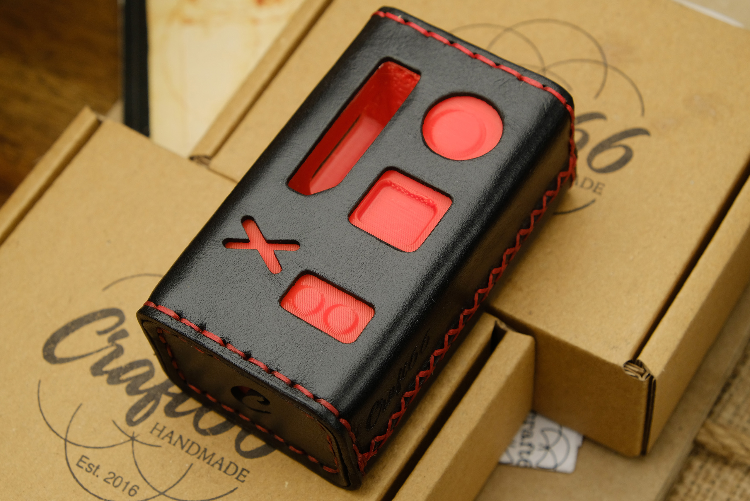 21700 stubby x-ray deri kılıf leather case cover sleeve 01004